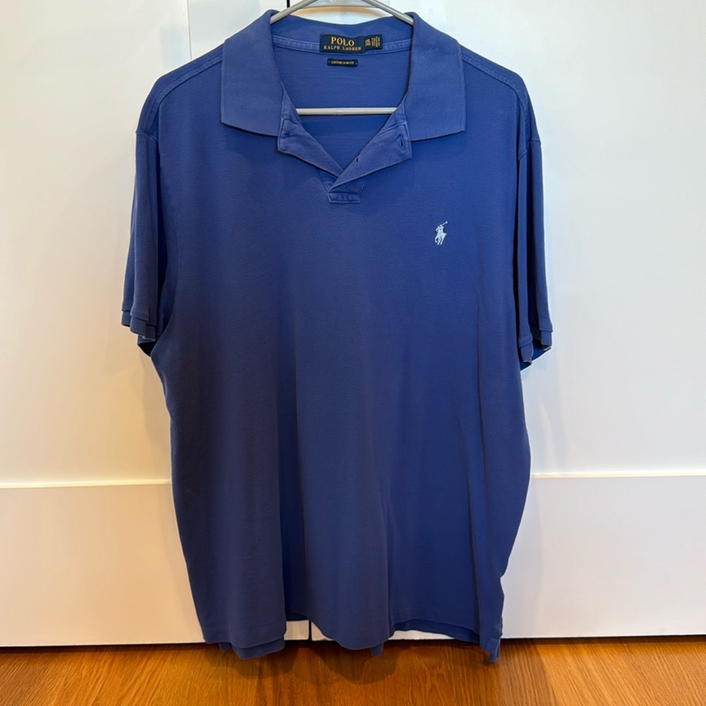 Vintage Polo Ralph Lauren Preppy Colorful Custom Slim Fit Size XXL